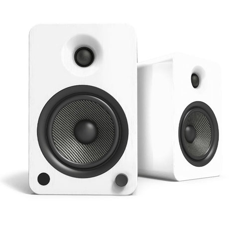 Kanto Audio YU6 Active Bookshelf Speakers with Bluetooth (Pair) Active Speakers Kanto Audio White 