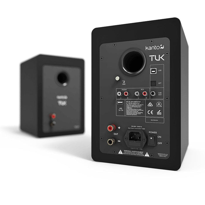 Kanto TUK Premium Active Speakers with Bluetooth (Pair) Active Speakers Kanto Audio 