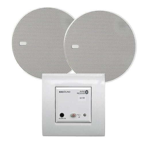 KB Sound In Wall BT Bluetooth Ceiling Speaker System (2.5" - 5") In Ceiling Speaker Systems KB Sound White 5" 