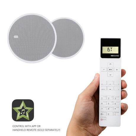 KB Sound Select Star FM Radio & Bluetooth 2.5" Ceiling Speaker System Ceiling Speaker Systems KB Sound Yes Please 