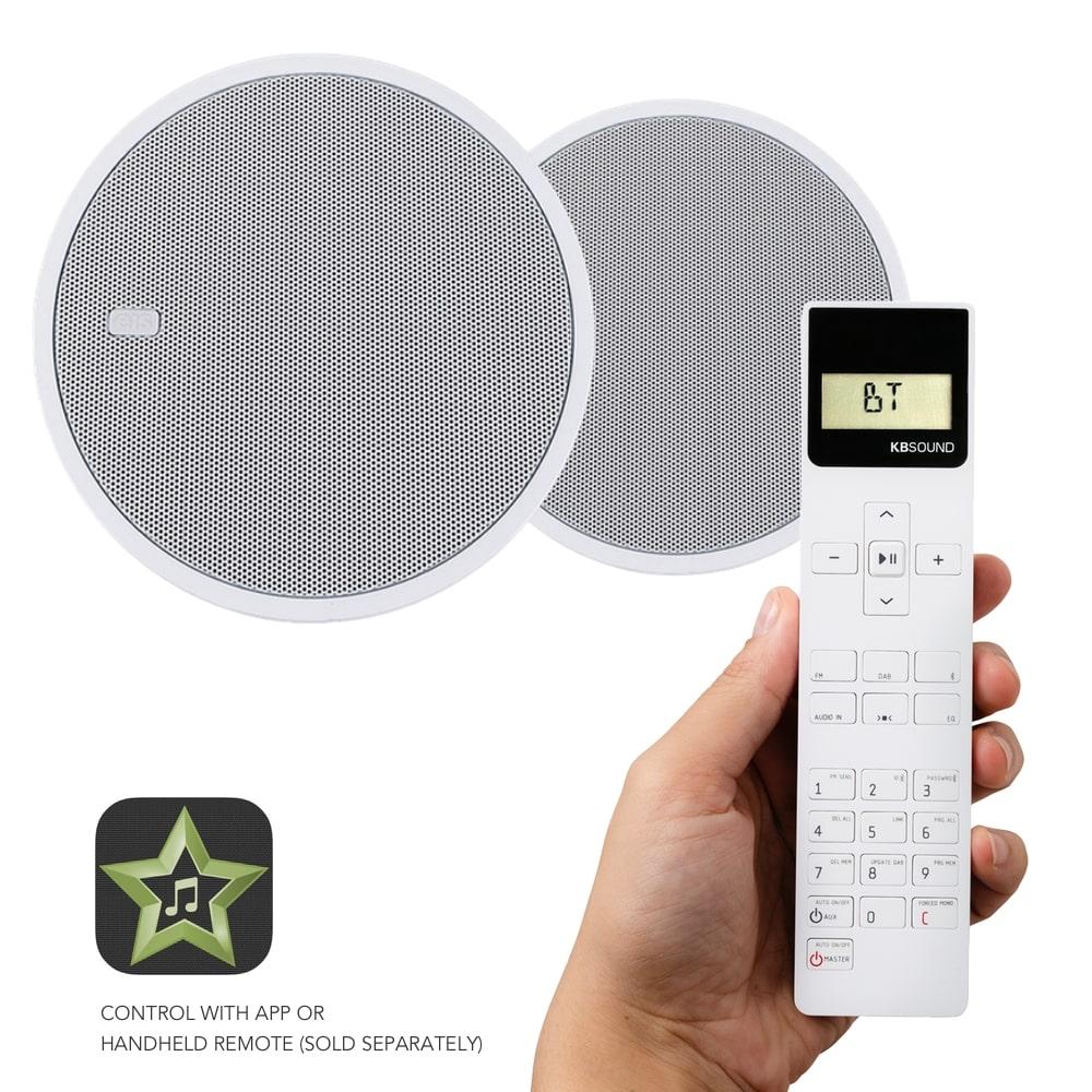 KB Sound Select Star FM Radio & Bluetooth 5" Ceiling Speaker System Ceiling Speaker Systems KB Sound Yes Please 