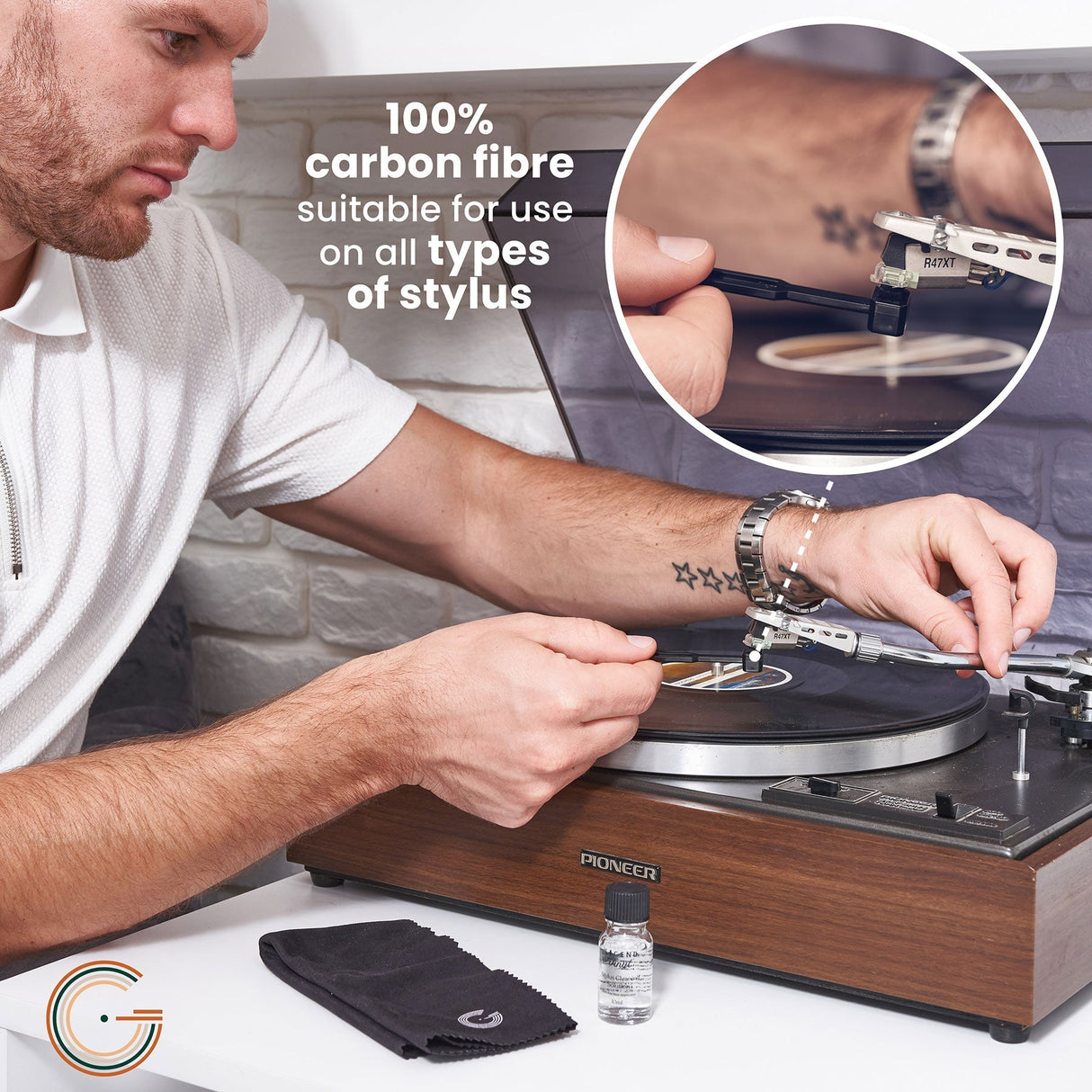 Legend Vinyl Stylus Cleaning Kit Turntable Accessories Legend Vinyl 
