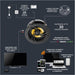 Lithe Audio All-In-One 6.5" WiFi Multi Room Ceiling Speaker V2 Ceiling Speaker Systems Lithe Audio 