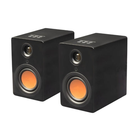 Mitchell Acoustics uStream One Bluetooth Bookshelf Speakers (Pair) Active Speakers Mitchell Acoustics Black 