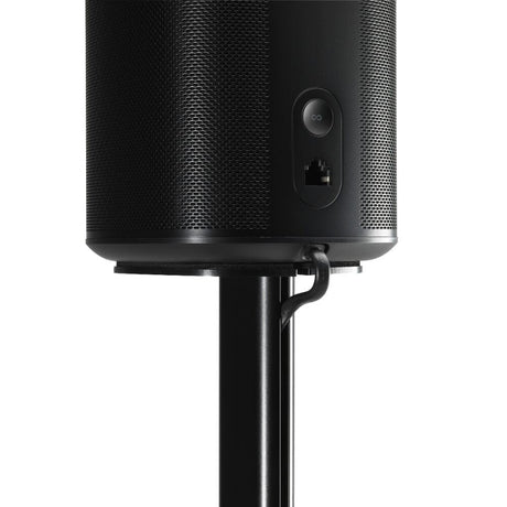 Mountson Adjustable Floor Stand for Sonos One, One SL & Play:1 - Pair Speaker Brackets & Stands Mountson Black 
