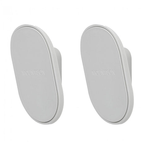 Mountson Premium Wall Mount for Sonos Move - Pair Speaker Brackets & Stands Mountson White 