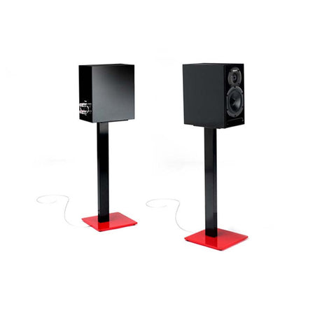 Norstone ESSE Speaker Stands (Pair) Speaker Stands & Mounts Norstone Red 