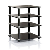 Norstone STABBL HiFi Rack - Black AV Furniture Norstone 