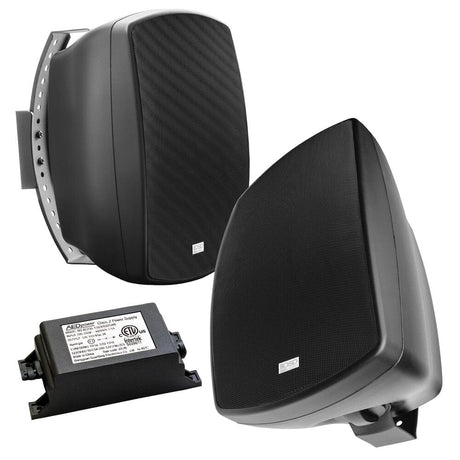 OSD Audio 5.25" All-In-One Bluetooth Outdoor Speakers (Pair) Outdoor Speaker Systems OSD Audio Black 
