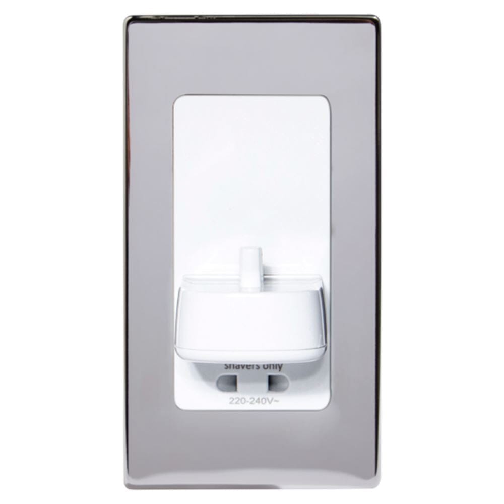 ProofVision TBCHARGE In Wall Electric Toothbrush Charger & Shaver Socket  For Oral B & Braun