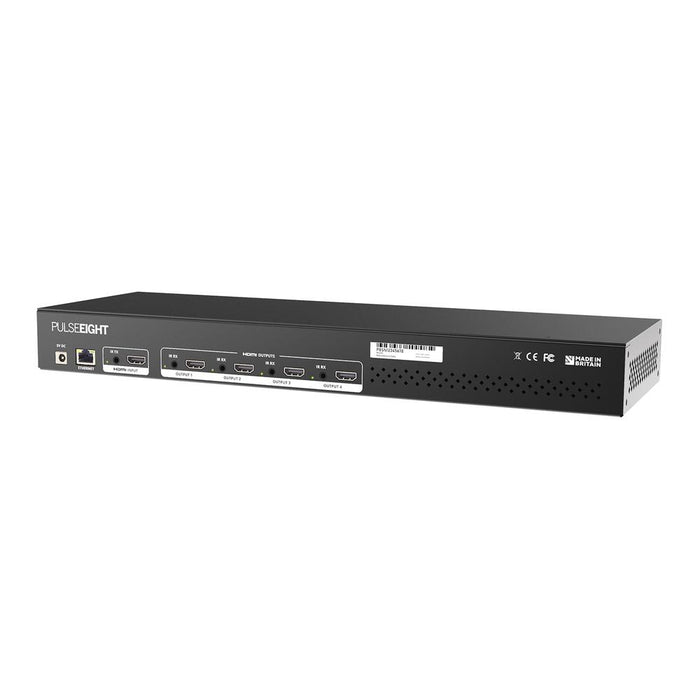 Pulse Eight neo 1 x 4 HDMI Splitter - 4K 4:4:4 60Hz, Automatic EDID Management, IR & Full CEC Control HDMI Distribution Pulse Eight 