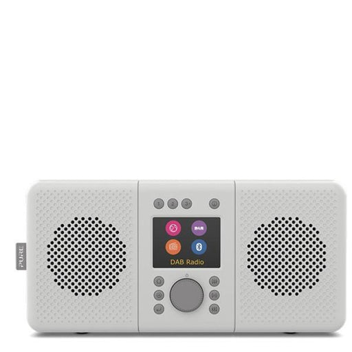 PURE Elan Connect+ DAB+ / FM, Internet & Bluetooth Portable Radio Radios PURE Stone Grey 