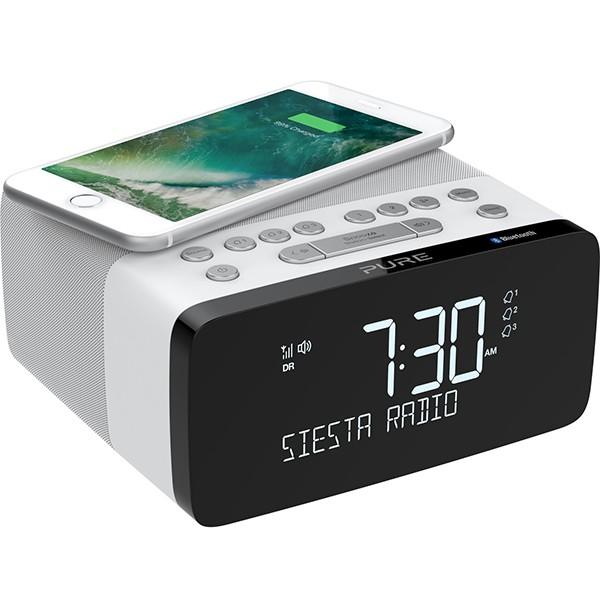 PURE Siesta Charge DAB+/FM & Blutooth with Qi Wireless Charging Pad Radios PURE 