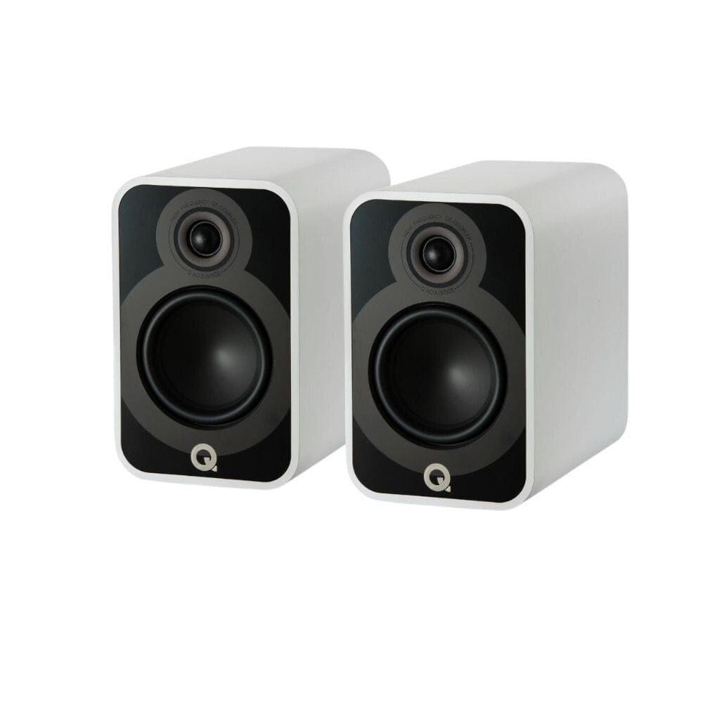 Q Acoustics 5020 Bookshelf Speaker - Pair Bookshelf Speakers Q Acoustics Satin White 