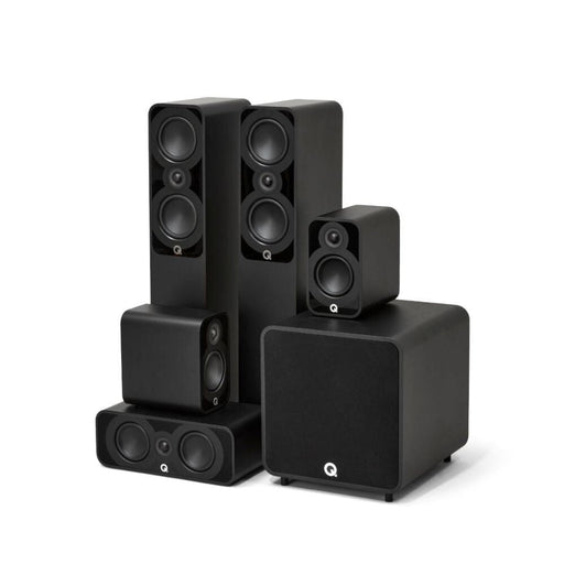 Q Acoustics 5040 5.1 Home Cinema Speaker Bundle Home Cinema Systems Q Acoustics Black 