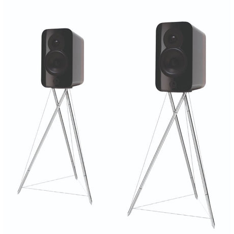 Q Acoustics Concept 300 (Pair) Bookshelf Speakers Q Acoustics Black Yes 