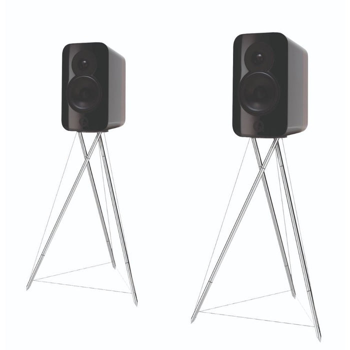 Q Acoustics Concept 300 (Pair) Bookshelf Speakers Q Acoustics Black Yes 