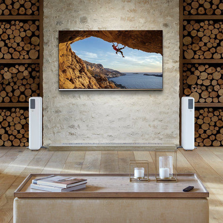 Q Active 400 Wifi & Bluetooth Active Floor Standing Speakers - Google Home Active Speakers Q Acoustics 