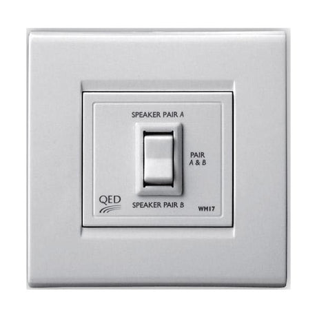 QED WM17 In Wall Speaker Switch (Series) Audio Accessories QED 