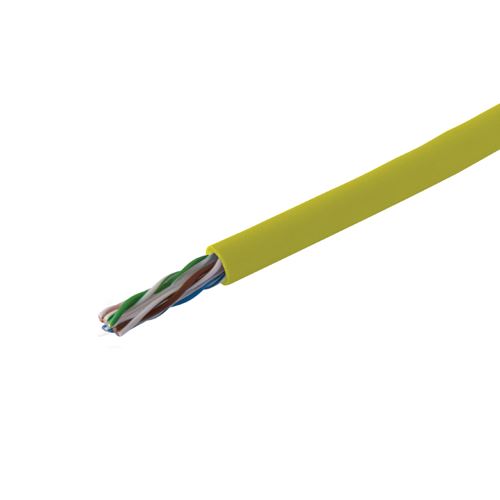 SAMSON Pure Copper LSZH CAT6 Network Cable - HDBaseT - Various Colours - 305m Cables SAMSON Yellow 
