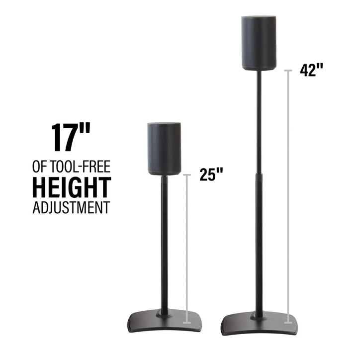 Sanus Height Adjustable Speaker Stand for Sonos Era 100™ - Single Speaker Brackets & Stands Sanus 