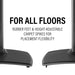 Sanus Height Adjustable Speaker Stands for Sonos Era 100™ - Pair Speaker Brackets & Stands Sanus 
