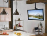 Sanus LC1A Tilt & Swivel Ceiling Mount for 37″–70″ Flat Panel TVs TV Brackets Sanus 