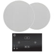 Systemline E50 6.5" Bluetooth Ceiling Speaker System - Gloss Black Ceiling Speaker Systems Systemline One Pair Standard 