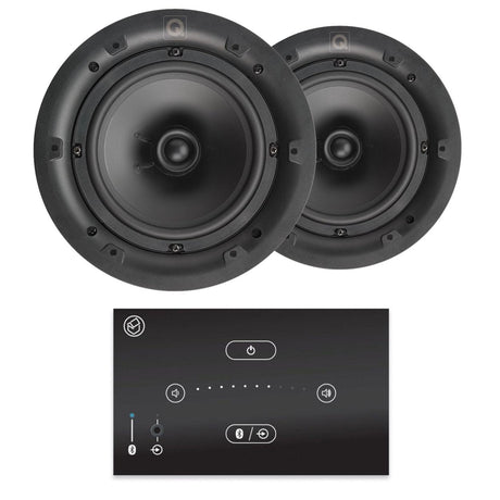 Systemline E50 Bluetooth Music System with Qi65C 6.5" Ceiling Speakers Ceiling Speaker Systems Systemline 