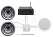 Tangent Ampster BT II Bluetooth Speaker System with 2 x 6.5" Ceiling Speakers, 1 x 6.5" Stereo Bathroom Speaker & In Wall Selector Switch Ceiling Speaker Systems Tangent 